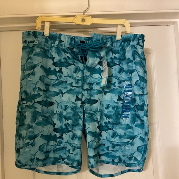 Hom Men's Boxer De Bain Sea Life Swim Trunks, Marine, M - View #12